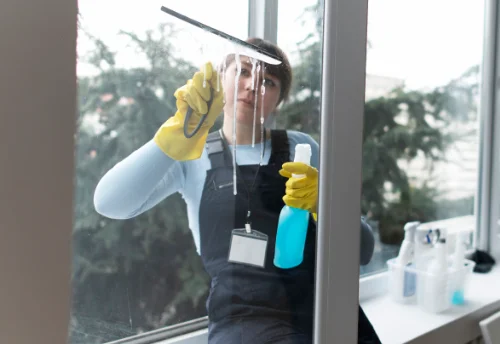 Nettoyage de vitres intérieures et extérieures à Estivaux